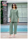 Maanya Vol 1 By Mystic 9 Silk With Embroidery Work Co Ord Set